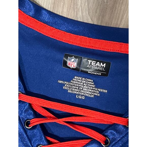 New York Giants,‎ Tie Front, Game Day Shirt, Size Large, 1149T - Picture 4 of 4